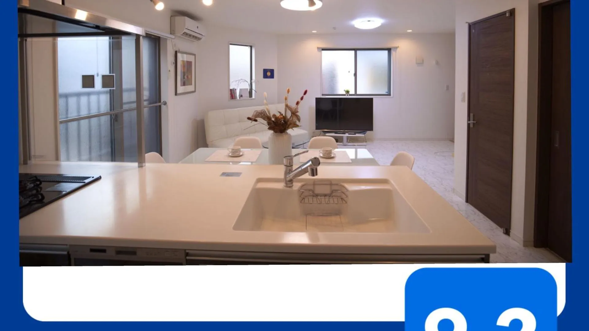 Qiqi House Tokyo まるごと新築一軒家宿 Spacious New Home, 8 Guests, Easy Airport & Disney Access